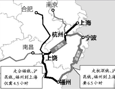 合福高铁列车时刻表1
