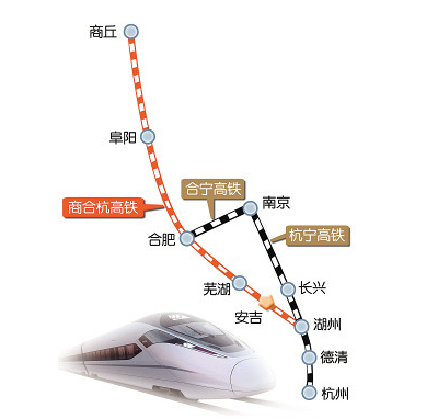 河南商丘至杭州高铁最新消息1