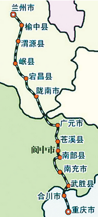 兰渝铁路重庆段最新进展1