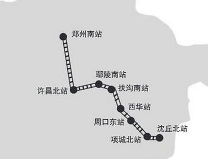 郑阜高铁河南段下月开建1
