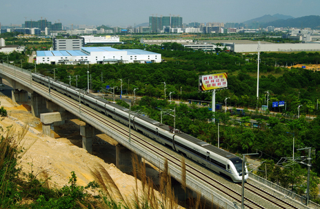 霸徐铁路试运行1