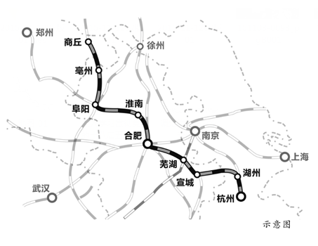 商合杭客运专线最新消息1