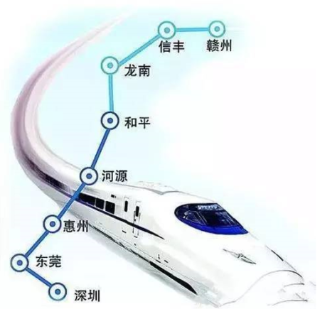 赣深高铁塘厦站在哪里1