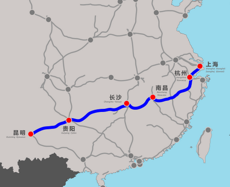 沪昆高铁贵州西段什么时候开通1