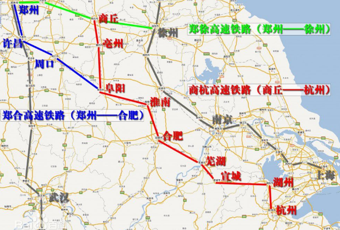 商合杭高铁2019年通车1