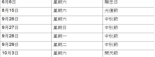 2015年韩国中秋节放假几天1