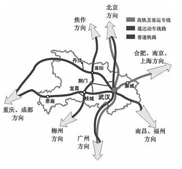 武汉构筑中部铁路交通枢纽1