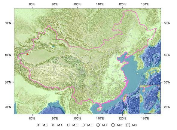 新疆阿图什市3.0级地震最新消息1
