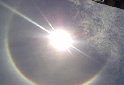 日晕预示着地震吗1