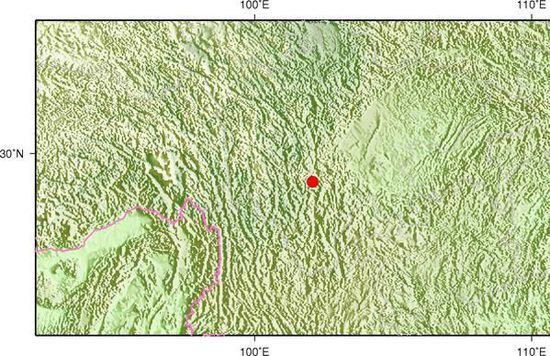 四川甘孜州九龙县地震最新消息1