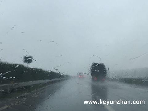 南方降雨今天最强明天减弱 5省有暴雨1