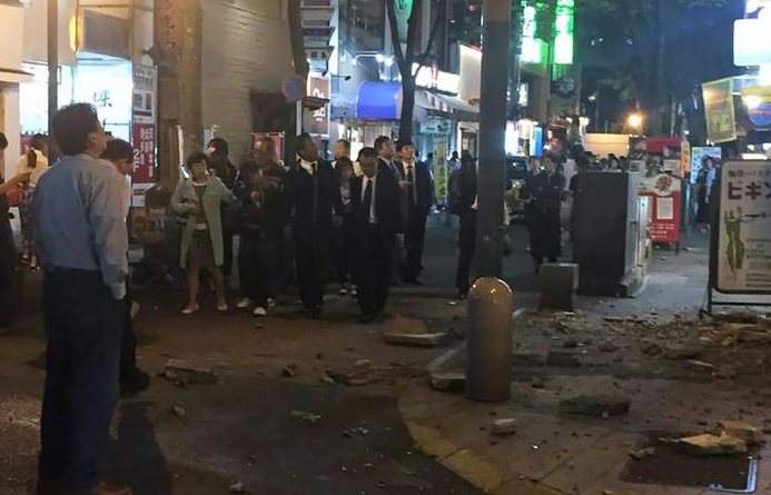 4月14日日本九州岛6.5级地震最新消息1