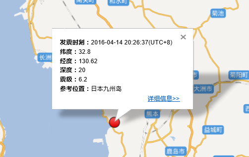 2016年4月14日日本地震最新消息1