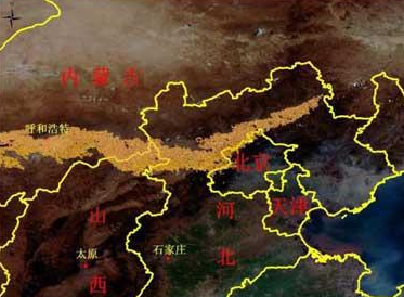 沙尘带逼近北京最新消息1