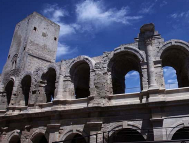 阿尔勒城的古罗马建筑