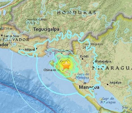 2016年6月10日尼加拉瓜地震最新消息1