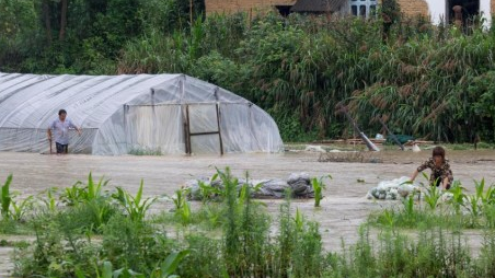 南方多省洪涝严重1