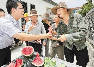浙江发布高温预警1