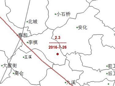 2016年7月26日云南玉溪地震最新消息1
