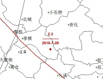 2016年7月26日玉溪地震最新消息1