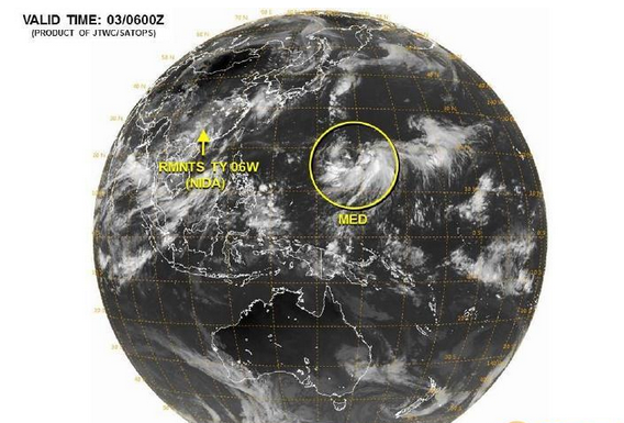 2016年第5号台风奥麦斯最新消息1