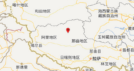 2016年8月10日西藏地震最新消息1