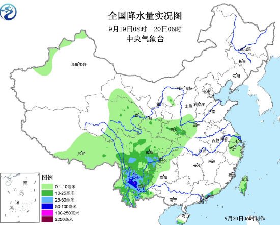 四川攀枝花暴雨1