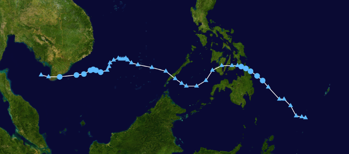 2017年泉州有多少场台风1