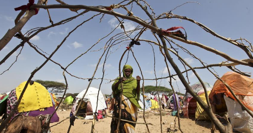 索马里遇严重旱灾1