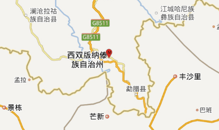 西双版纳发生地震1